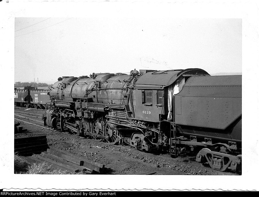 Baltimore &amp; Ohio 2-10-2 #6119